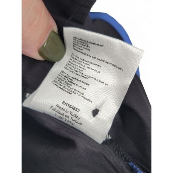 Harshman Vivona 2X Tunic Blouse Black Ruffle‎ Sleeve Cotton Top - Picture 8 of 8